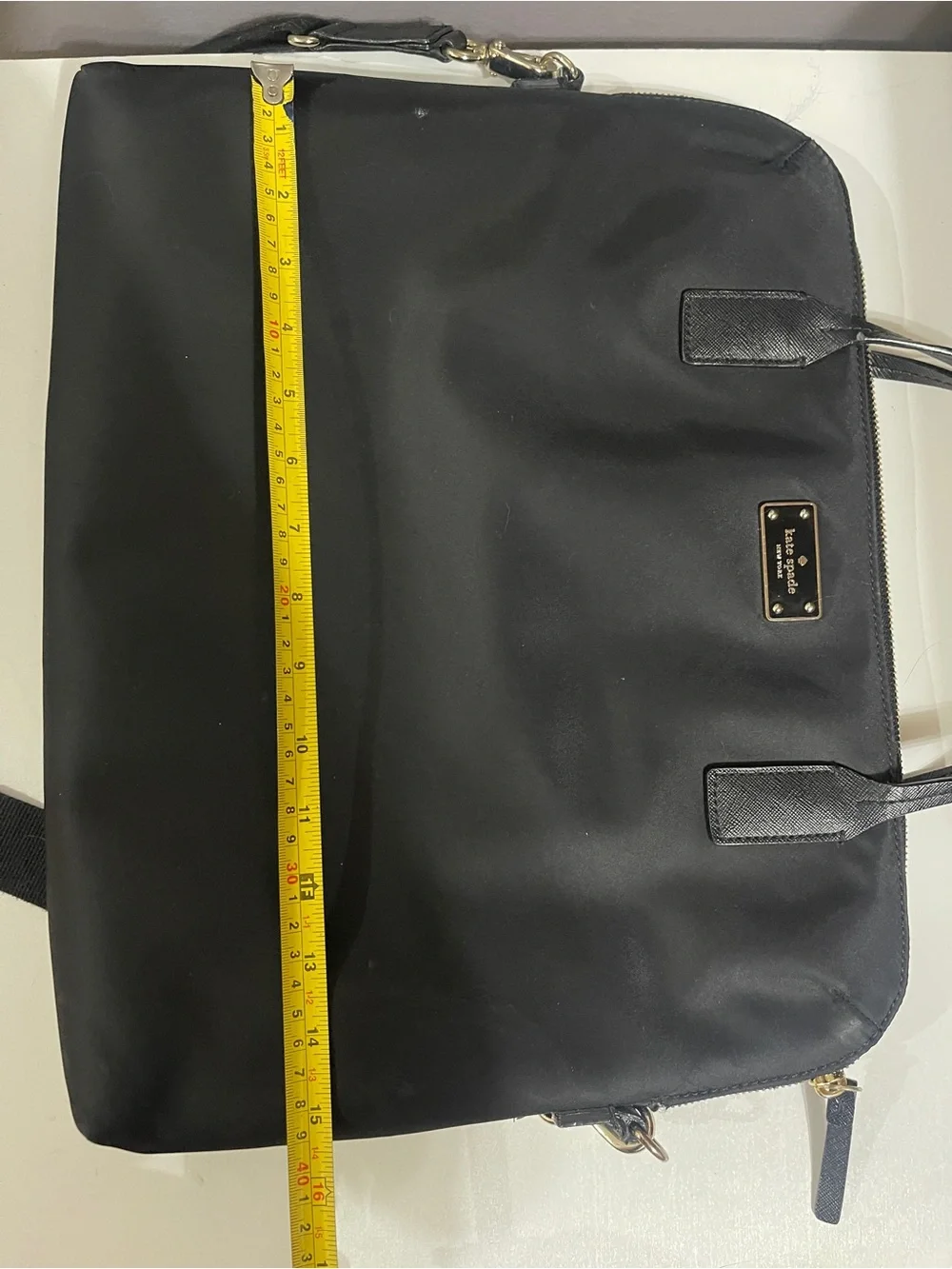kate spade Black Nylon Laptop Bag